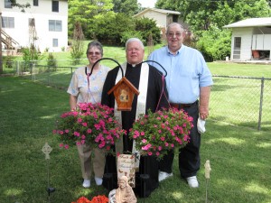 Backyard Shrine Fr & Family 3